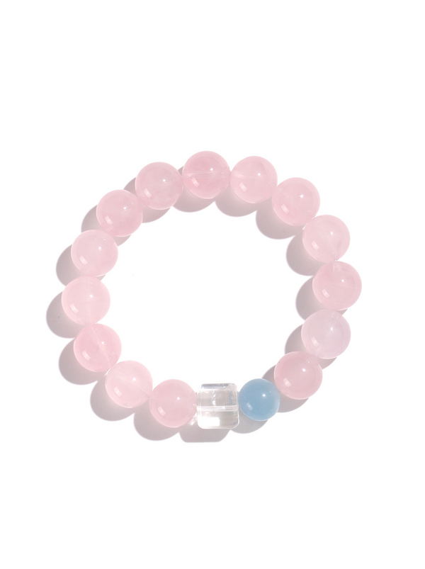 Natural Freshwater Love & Relationships Set Crystal Bracelet Women White Crystal Fox Bead Jewelry