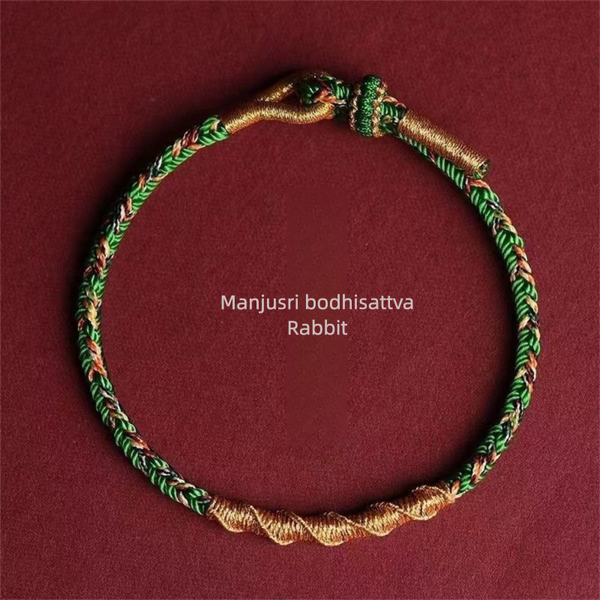 Zodiac Rabbit -Manjusri bodhisattva Twelve Chinese Zodiac Signs