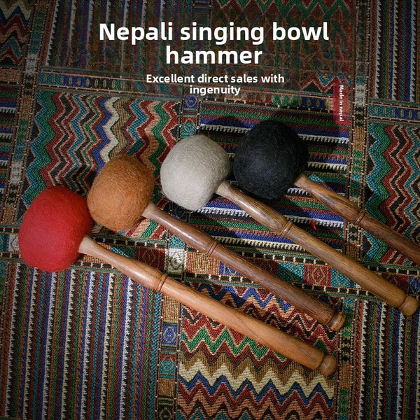 Buddhist Sound Therapy Mallet Handmade in Nepal