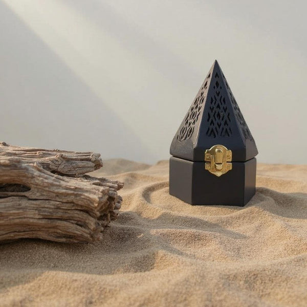 Sage Crystal Cleansing Incense Burner Box Yoga Meditation