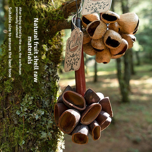 Kadus Wood Nutshake Bell for Healing Sound Meditation（Change it tomorrow）